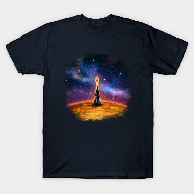 Tower of Light T-Shirt by KucingKecil